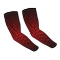 thumbnail image 2 of Rocae Red Geometric Perforated Square for Sports Cooling Arm Compression Sleeves for Men Women Teenager,Breathable,Outdoor Essentials Sun Protection Arm Sleeves, 2 of 8