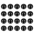 thumbnail image 1 of 20uds Cuentas 10mm Inoxidable Acero 2mm Agujero Diámetro Cuenta para Bricolaje Artesanías, Negro, 1 of 6
