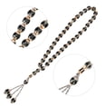thumbnail image 1 of Chapelet Musulman, Résine Unisexe Perles de Prière Musulmanes Rond Mots Rediing Chapelet Adoration Fournitures Accessoire, 1 of 8