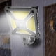 thumbnail image 5 of Luces solares con sensor de movimiento para exteriores | Luz de seguridad de pared con 88 LED y energía solar, resistente al agua IP65 | 3 modos de iluminación con control remoto | Iluminación de baj, 5 of 5
