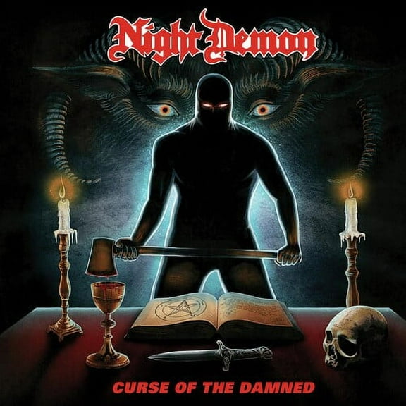 Night Demon - Curse of the Damned Deluxe Reissue LP (Red Vinyl) - Music & Performance