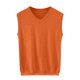 thumbnail image 2 of pstuiky Camisetas sin mangas para hombre, Suéter camisola sin mangas de color liso con cuello en V para hombre Chaleco de hombre l, 2 of 4