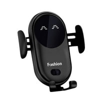 Wireless Car Charger Mount,Infrared Smart Sensor 15W Fast Charging,Fashion Auto Clamping Phone Holder for Car Vent Phone Mount Wireless Charger for Phone
