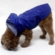 thumbnail image 3 of Xiao Hua Chubasquero impermeable para perros, reflectante, ligero y con capucha tipo poncho (L, azul), 3 of 4