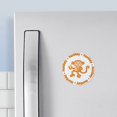 thumbnail image 3 of CafePress - Orange Monkey Magnet - 2.25" Round Magnet, Refrigerator Magnet, Button Magnet Style, 3 of 3