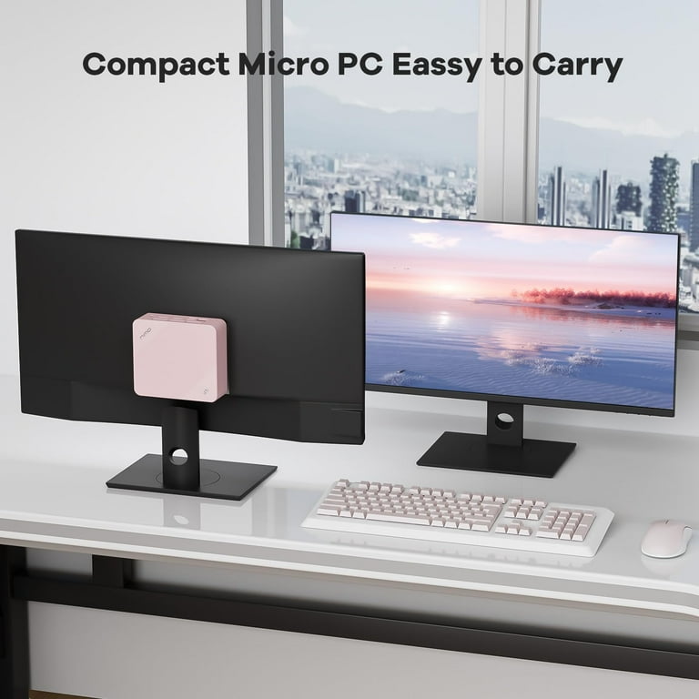Nimo Mini PC, Intel Pentium Quad-Core N100 (Up to 3.4GHz), 16GB