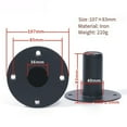 thumbnail image 1 of MYG Metal Brackets Metal Stand 1 PC Speaker Mount Stand Replacement Socket 35mm, 1 of 9