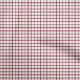 thumbnail image 1 of oneOone Viscose Jersey Red Fabric Check Dress Material Fabric Print Fabric By The Yard 60 Inch Wide, 1 of 4