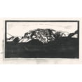 thumbnail image 2 of Reijer Stolk 24x15 Gold Ornate Framed and Double Matted Museum Art Print Titled - Snow on the Hollengebirge (1926), 2 of 4