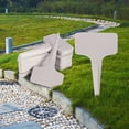 thumbnail image 3 of White Plant Tags for Garden Use Waterproof Plastic Labels Easy to Write and Reuse 100pcs, 3 of 3