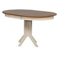 thumbnail image 2 of 5-Pc Double X-Back Wood Dining Set in Caramel/Biscotti, 2 of 4