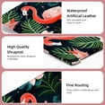 thumbnail image 4 of FeBohao 2 PCS Cosmetic Shrapnel Bag Sturdy Makeup Toiletry Bags Change Vegan Leather Compact Little Organizer Aesthetic Teen Medicine Custom Travel Size Valentines Bathroom Flamingo, 4 of 6