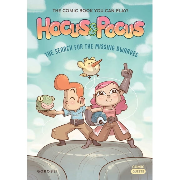 Pre-Owned Hocus & Pocus: The Search for the Missing Dwarves: The Comic Book You Can Play (Paperback) 1683690672 9781683690672