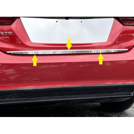 QAA part RD19810 is a 1 piece Stainless Steel Rear Deck Trim, Trunk Lid Accent that is compatible with Kia Forte 2019-2024