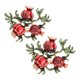 thumbnail image 1 of 2 broches elegantes con diseño de granada, estilo moderno, de aleación, para el Día de la Madre., 1 of 7