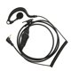 thumbnail image 2 of Forma de G auricular micrófono auricular reemplazo para TKLR T3 T5 T6 T7 T6200 T5260 Radio Walkie Talkie auricular 1pin 2.5mm Vogacara TX0889-00, 2 of 2