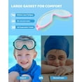 thumbnail image 5 of 2 Pack Swim goggles for Kids 3-15, Anti-Fog Anti-UV Wide Vision Waterproof, No leak Swimming goggles for Boys Girls, 5 of 7