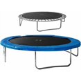 thumbnail image 3 of Coussin de Protection à Ressort pour Trampoline - 244cm - Bleu, 3 of 5