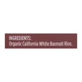 thumbnail image 3 of Lundberg White Basmati Rice Organic 4 lb (Pack of 6), 3 of 3