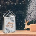 thumbnail image 3 of Christmas Metal Framed House Happy Holidays, 3 of 3