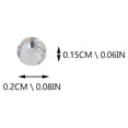 thumbnail image 2 of Shisuyan 30pcs Shiny Teeth Decors Crystal Teeth DIY Decors Creative Teeth Decors, 2 of 8