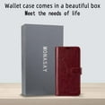 thumbnail image 7 of MONASAY Galaxy S21 5G Wallet Case, 6.2 inch,[Screen Protector Included][RFID Blocking] Flip Folio Leather Cell Phone Cover with Credit Card Holder for Samsung Galaxy S21 5G, 7 of 7