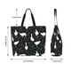 thumbnail image 5 of Balery Fashionable Goose Bolsa Tote Estilo Estético con Cremalleras, Bolsa de Hombro, Bolsa de Compras Grande y Plegable, 5 of 8