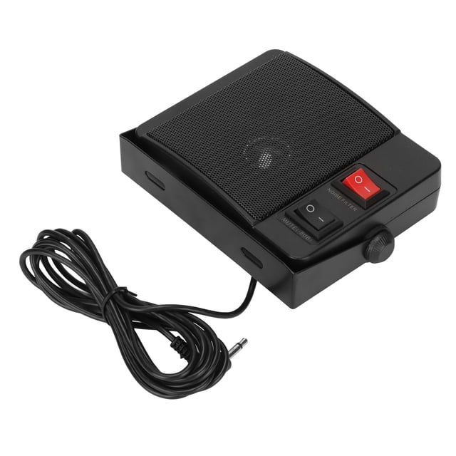 Speaker, External Speaker ABS Stable Performance 8 Ohm Impedance Independent Power Circuit With Base For FT 1802M For TK868G