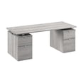 thumbnail image 1 of Stratus 72W Standing Desk with Drawers in Platinum Gray - Engineered Wood, 1 of 8