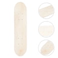 thumbnail image 2 of Cubierta de skateboard en blanco skateboard inacabado bricolaje en blanco graffiti skateboard, 2 of 7