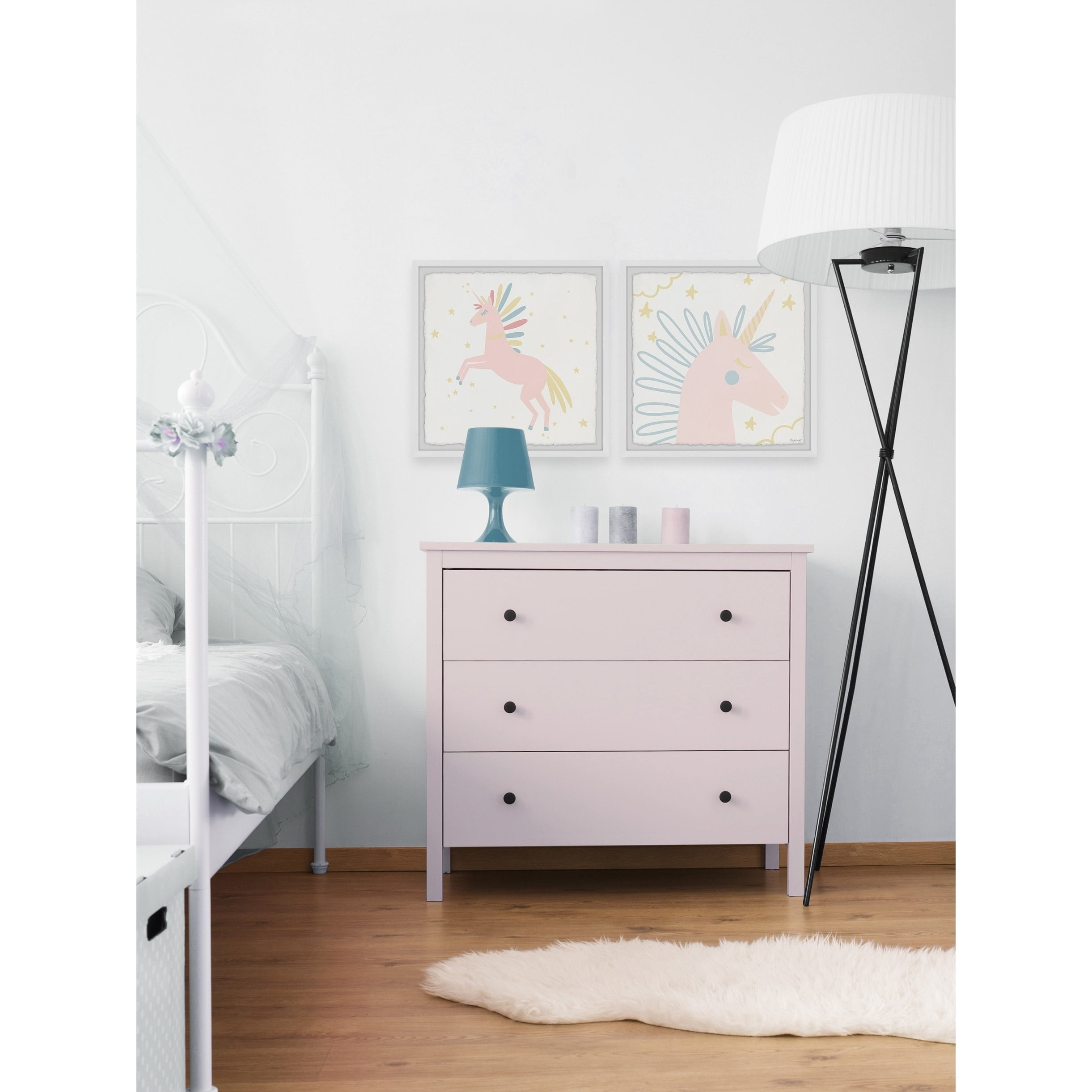Marmont Hill Unicorn Star Diptych