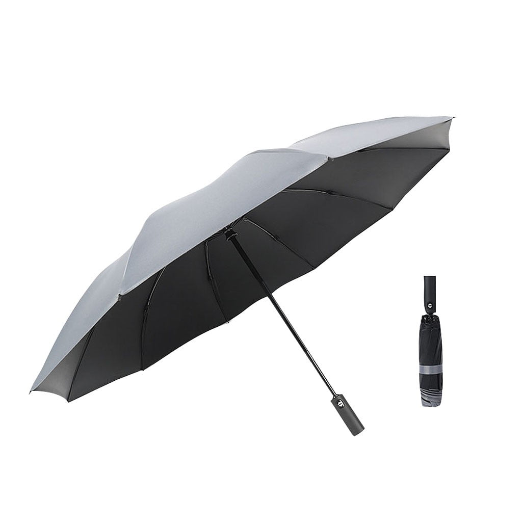 bezoeker eindeloos Teken een foto Tepsmf Umbrellas for Rain, Automatic Umbrella Windproof Three Folding Sun  Protection Sunshade Sun Umbrella in Home - Walmart.com