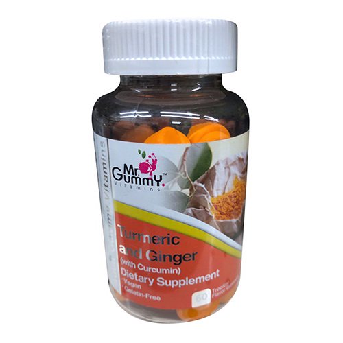 Mr. Gummy Vitamins Turmeric And Ginger 270 Mg Gummies, 60 Ea Walmart