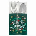 thumbnail image 5 of 36 Pack Christmas Silverware Holder Pockets Party Cutlery Table Décor 3.7X7.5”, 5 of 6
