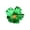 Green, variant on MATROOY Hibiscus Foam Artificial Flower Hair Clip Luau Cruise Tropical Wedding Headwear-Pink-1PC