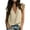 #0385-Beige, variant on Women’s Sleeveless V Neck Shoulder Tie Loose Fit Casual Cotton Linen Top