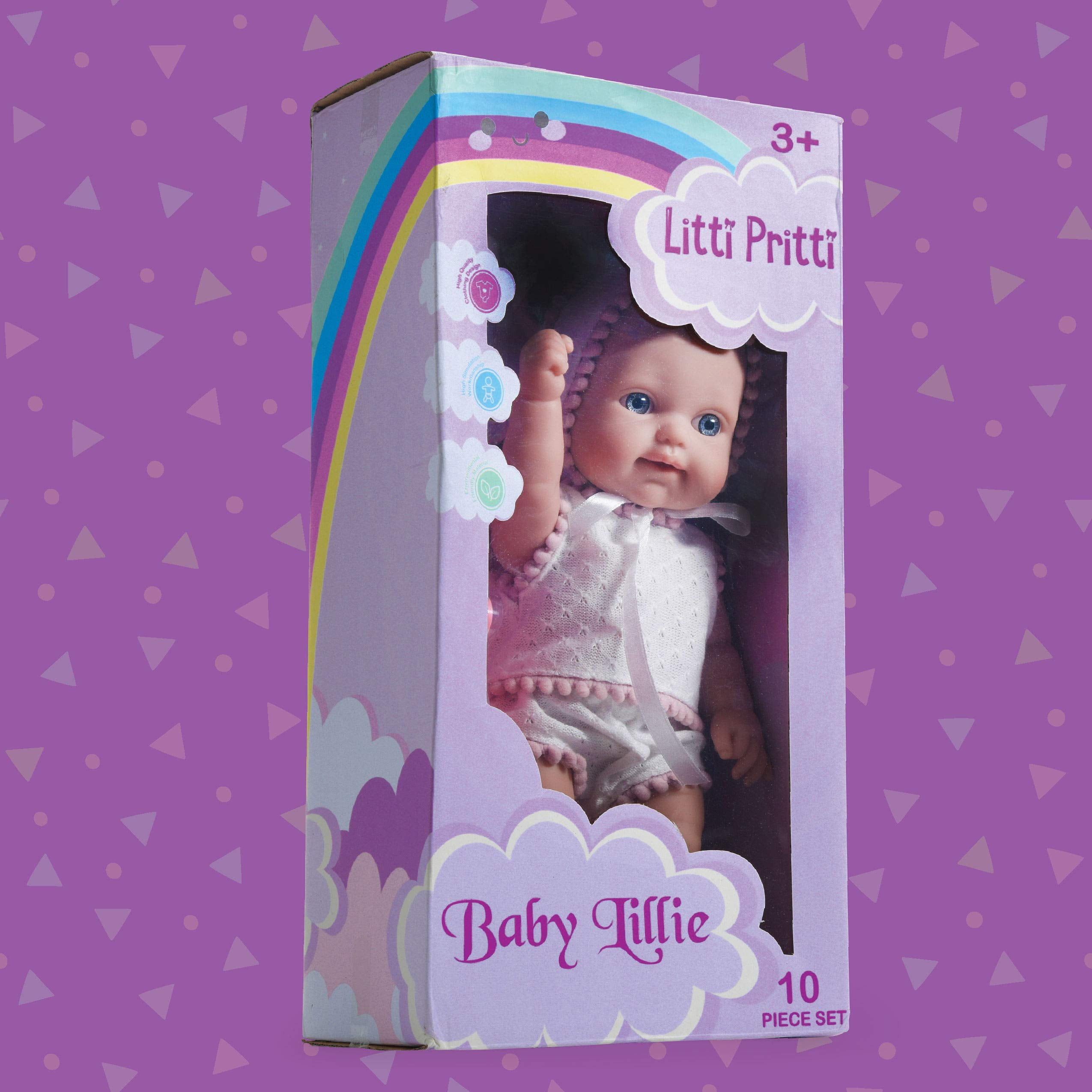 Litti pritti 4 piece sale set