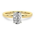 thumbnail image 5 of IGI Certified 1 Carat Oval Shape Lab Grown Diamond Engagement Ring | 14K White Gold | Solitaire Diamond Ring | FG-VS1-VS2 Quality Friendly Diamonds, 5 of 7