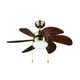 thumbnail image 1 of Ventilador de Techo Igoto Luz 6 Aspas Madera 60W Ventum 76 cm V3002, 1 of 3
