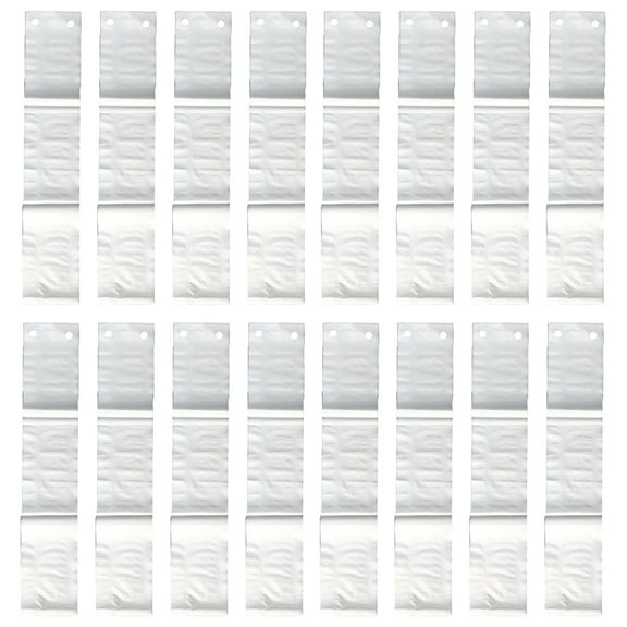 100 Pcs Windproof Transparent Umbrella Bags Sturdy