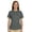 Charcoal, variant on M200W Ladies Cotton Polo Shirt - White - X-Large
