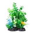 thumbnail image 3 of Artificial Aquatic Plants for Aquarium, Plastic Fake Seaweed and Lotus Flower Fish Tank Decor, Realistic Greenery for Freshwater and Saltwater Tanks, Easy to Clean and Fish Safe, 3 of 7