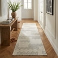 thumbnail image 1 of Rug Branch Casa Abstract Indoor Area Rug, Beige Cream, Boho - Living Room, Bedroom, Dining Room, and Kitchen, 1 of 5