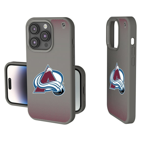Colorado Avalanche Linen Logo iPhone Soft Touch Case