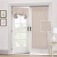 thumbnail image 1 of Cortina de 2 piezas, lino texturizado, cortina de privacidad para interiores Meterk  Beige, 1 of 7
