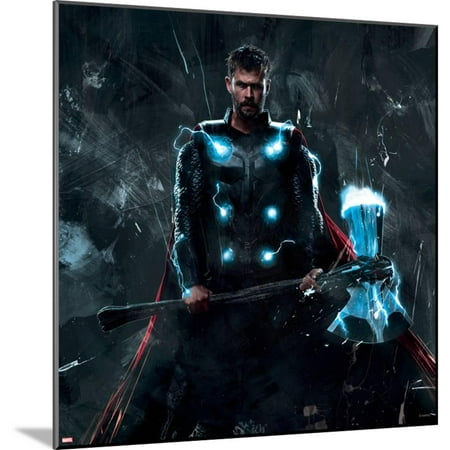 Avengers Infinity War Thor And Stormbreaker Poster 16x16