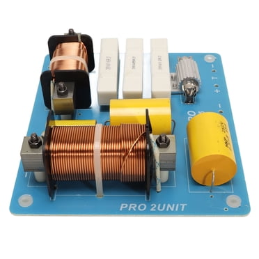 Divisor de FRECUENCIA DE SONIDO, HERRAMIENTA DE BRICOLAJE DE 2 DE BAJO CROSSOVER TREBLE PARA ALTAVOZ DE ETAPA