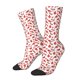 thumbnail image 1 of Balery Red Birds Calcetas Largas con Estampado para Hombre y Mujer – Suaves y Transpirables, Talla Única (US 5-11), 1 of 6