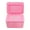 Pink, variant on Shoreew Wipes Dispenser Storage Box Large Capacity Dustproof Moisture Prevention Transparent Design Bathroom Wipes Case Box