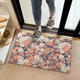 thumbnail image 2 of Pioneer Flower Floral Print Pattern Door Rugs,Washable Non Slip Door Mats Indoor,Decorative Door Mats,Entry Mat Indoor for Entrance,Bedroom,Kitchen,Bathroom,16"x24", 2 of 6